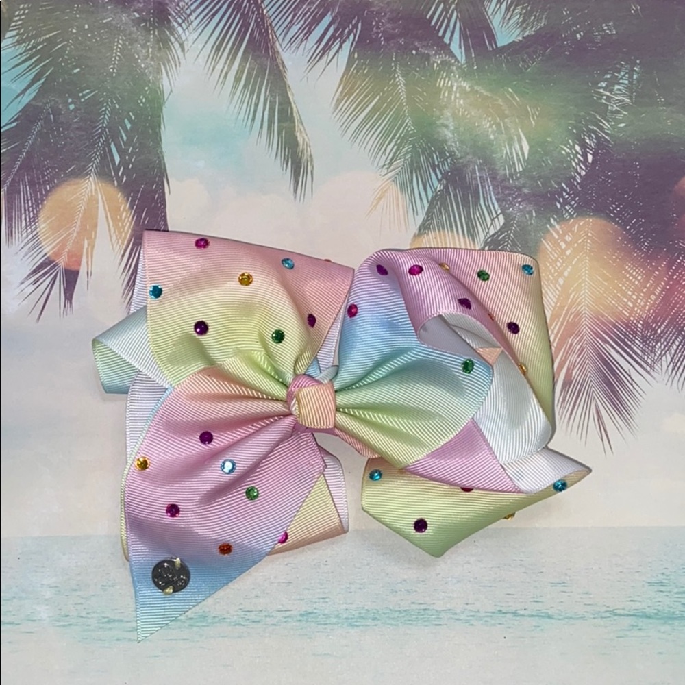 Large Pastel Rhinestone Jojo Siwa Bow